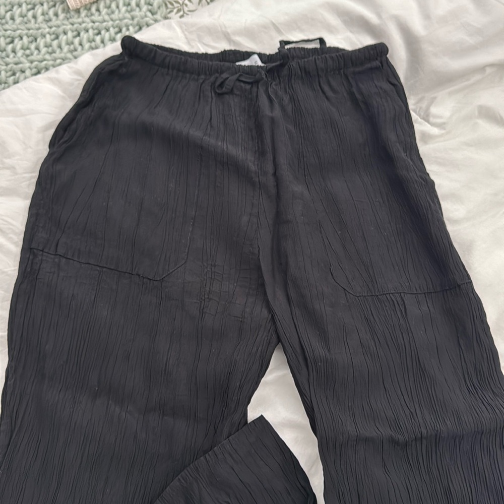Wide leg beach pants